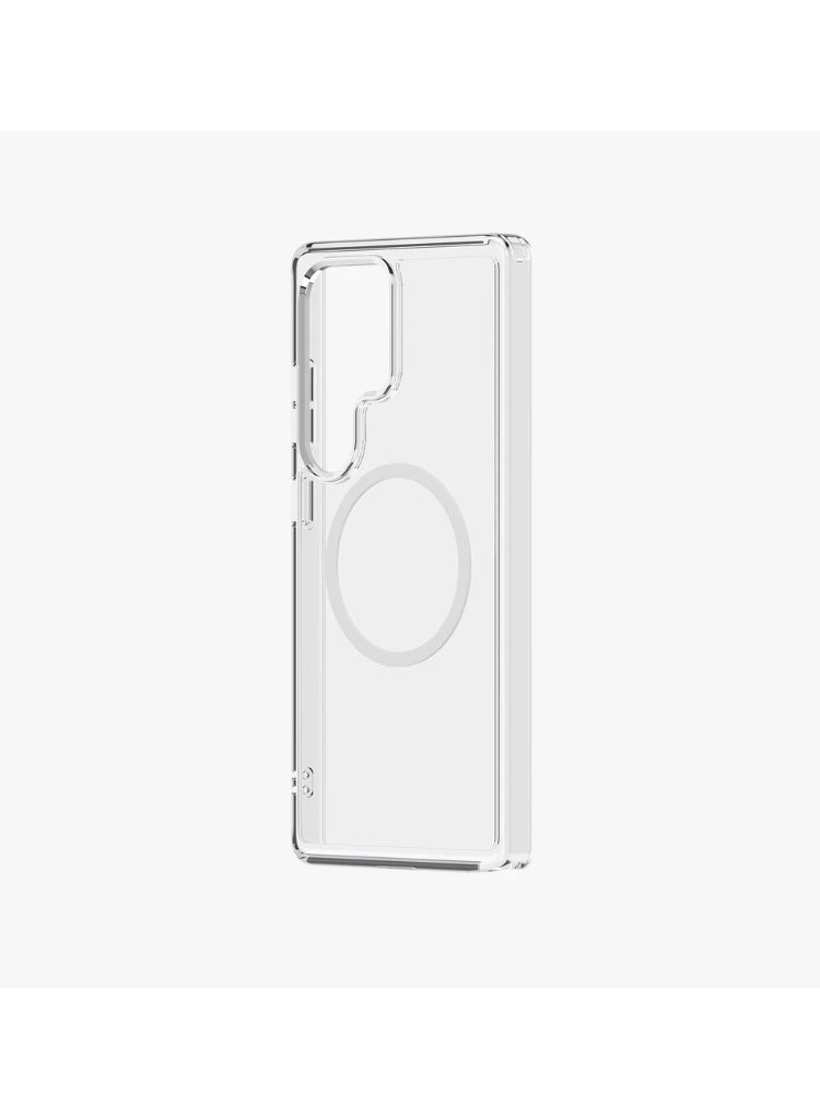Clear Magnetic Case for Samsung Galaxy S25 Ultra – Shockproof Transparent Cover with Strong Magnetic Ring - Image 2